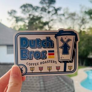 2025 Exclusive Dutch Bros Tumbler Sticker Limited Edition